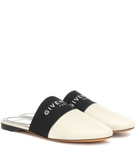 givenchy leather slippers|More.